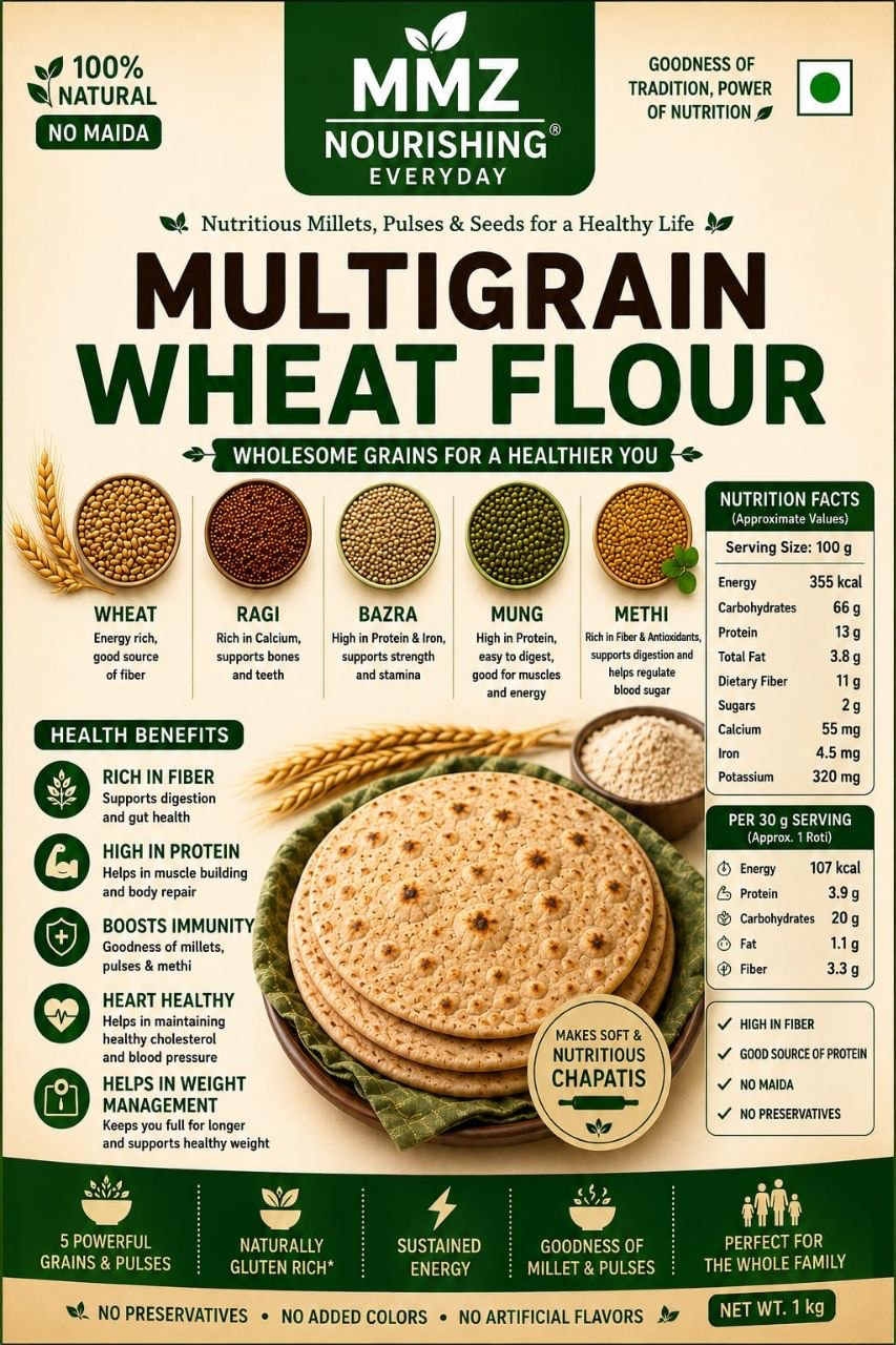 Multigrain Wheat Flour product information